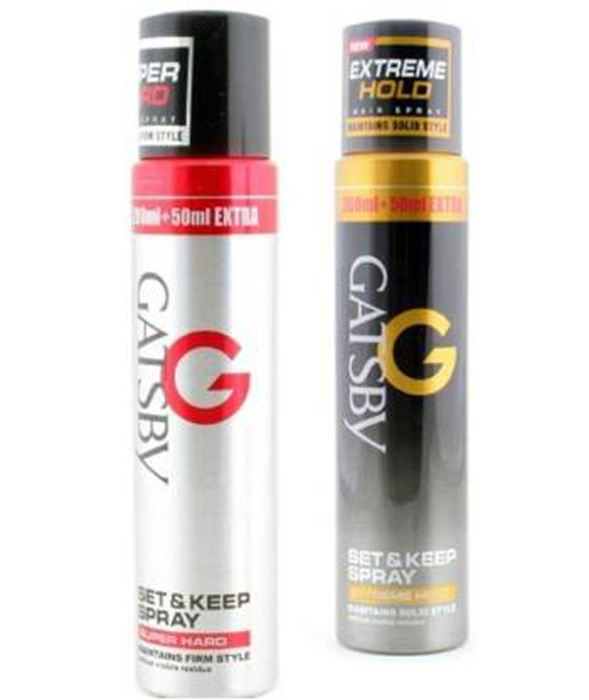 GATSBY SUPER HARD AND EXTREME HOLD SPRAY (500 ML)