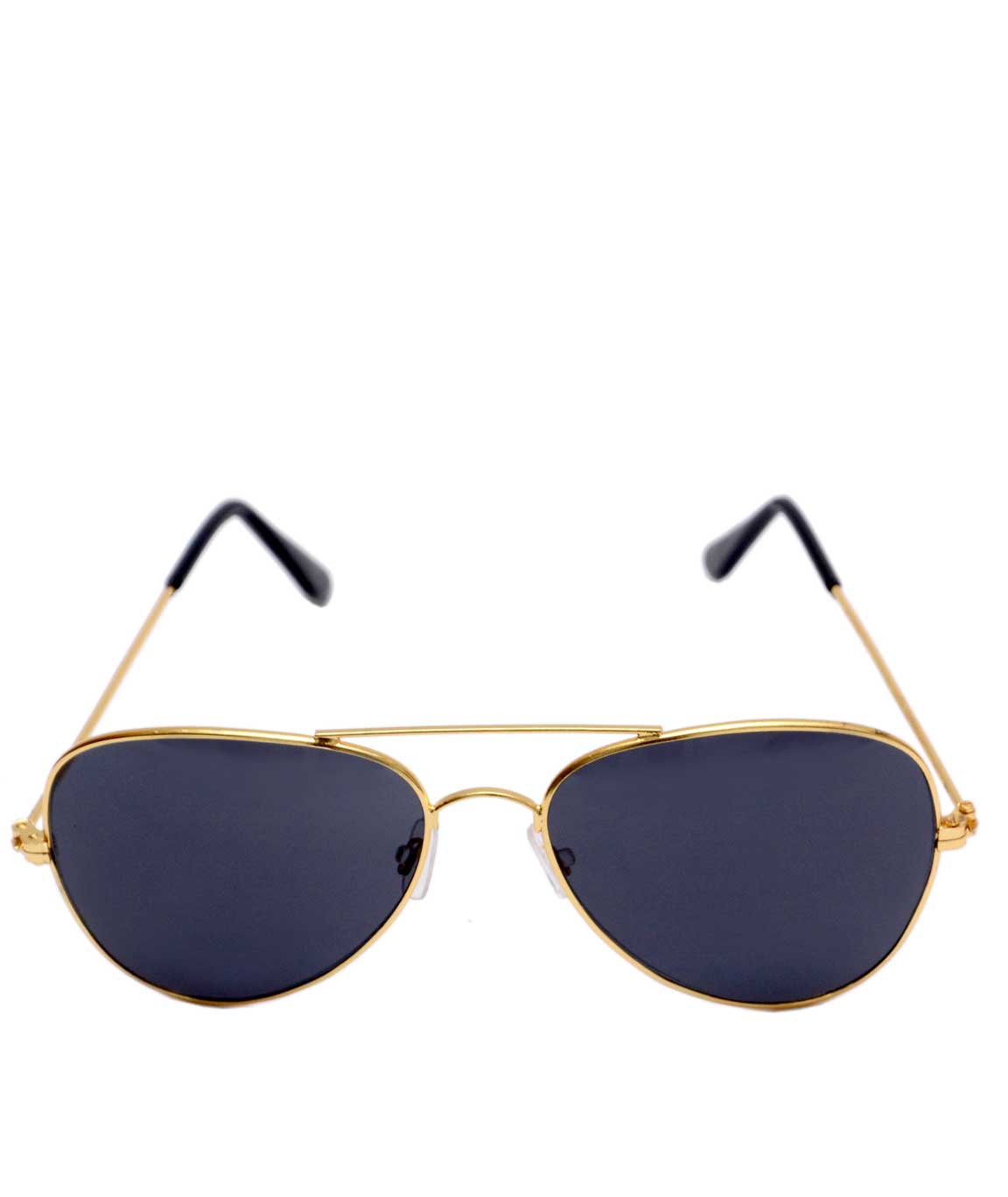 GOLDEN FRAME BLACK AVIATOR