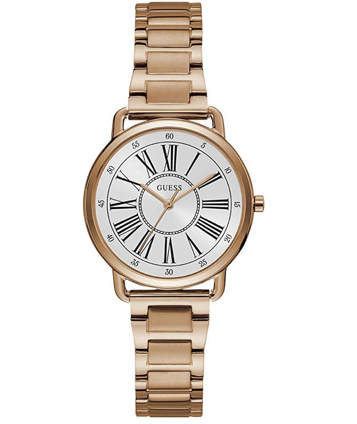Guess Analog White Dial Women`s Watch
