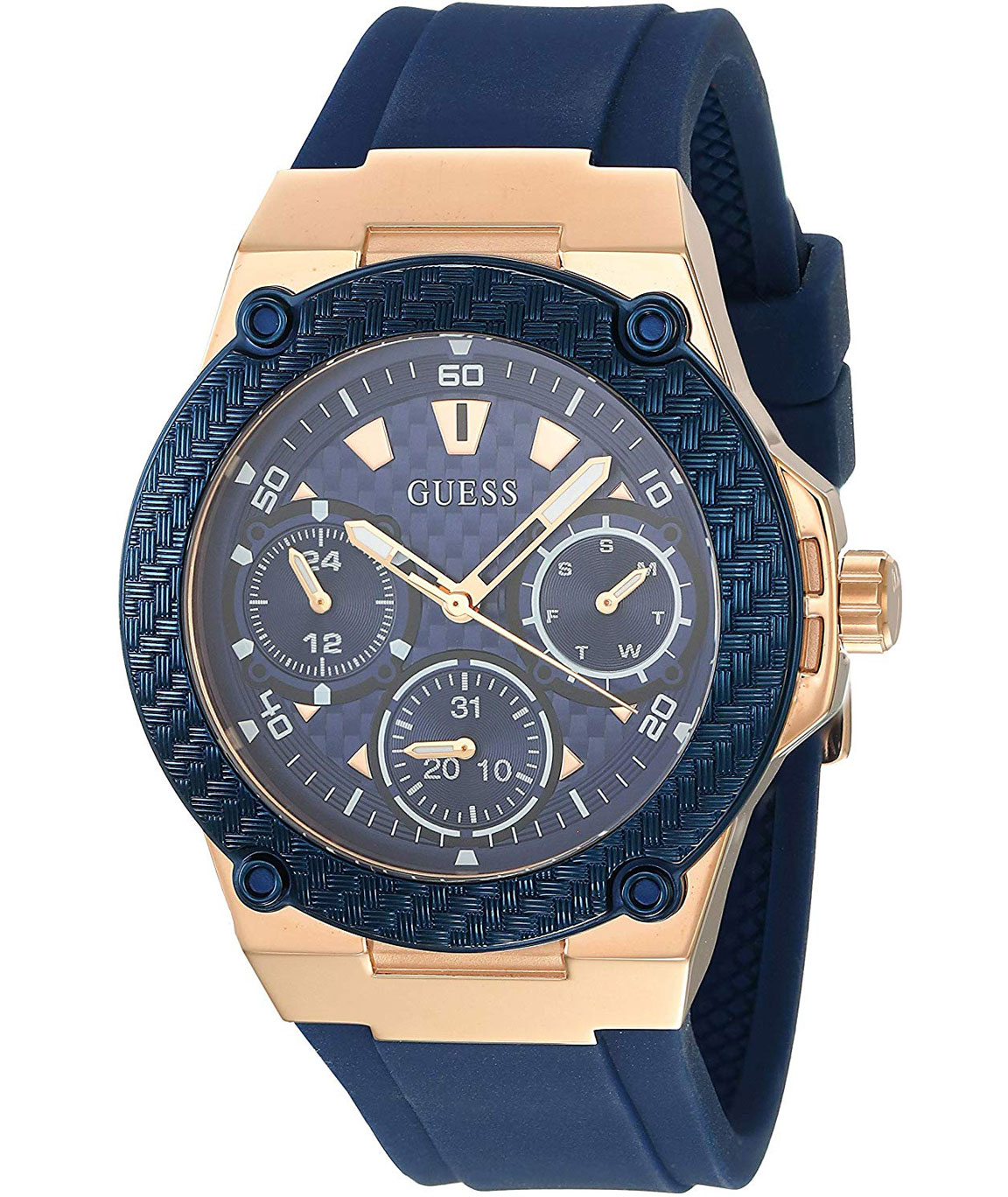 Guess Zena Analog Blue Dial Women`s Watch 