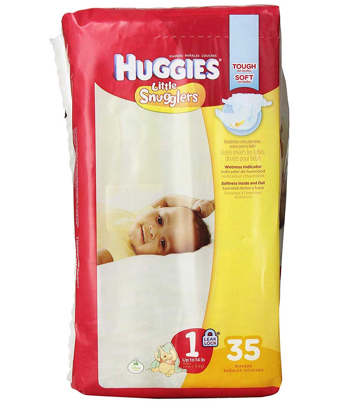 Huggies Little Snugglers Diapers - Size 1 - 35 ct