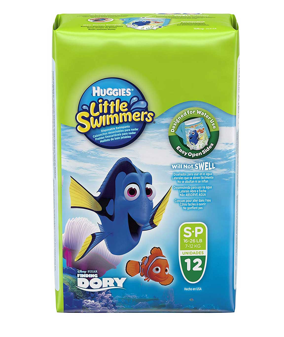 Huggies Little Swimmers Disposable Swim Diapers Small 12-Count