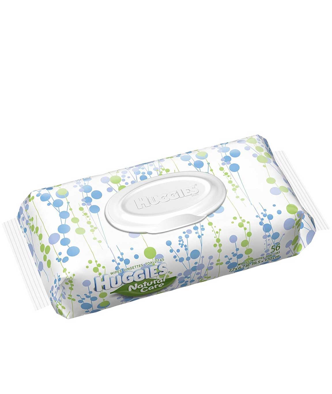 Huggies Natural Care Baby Wipes - Unscented - 56 ct