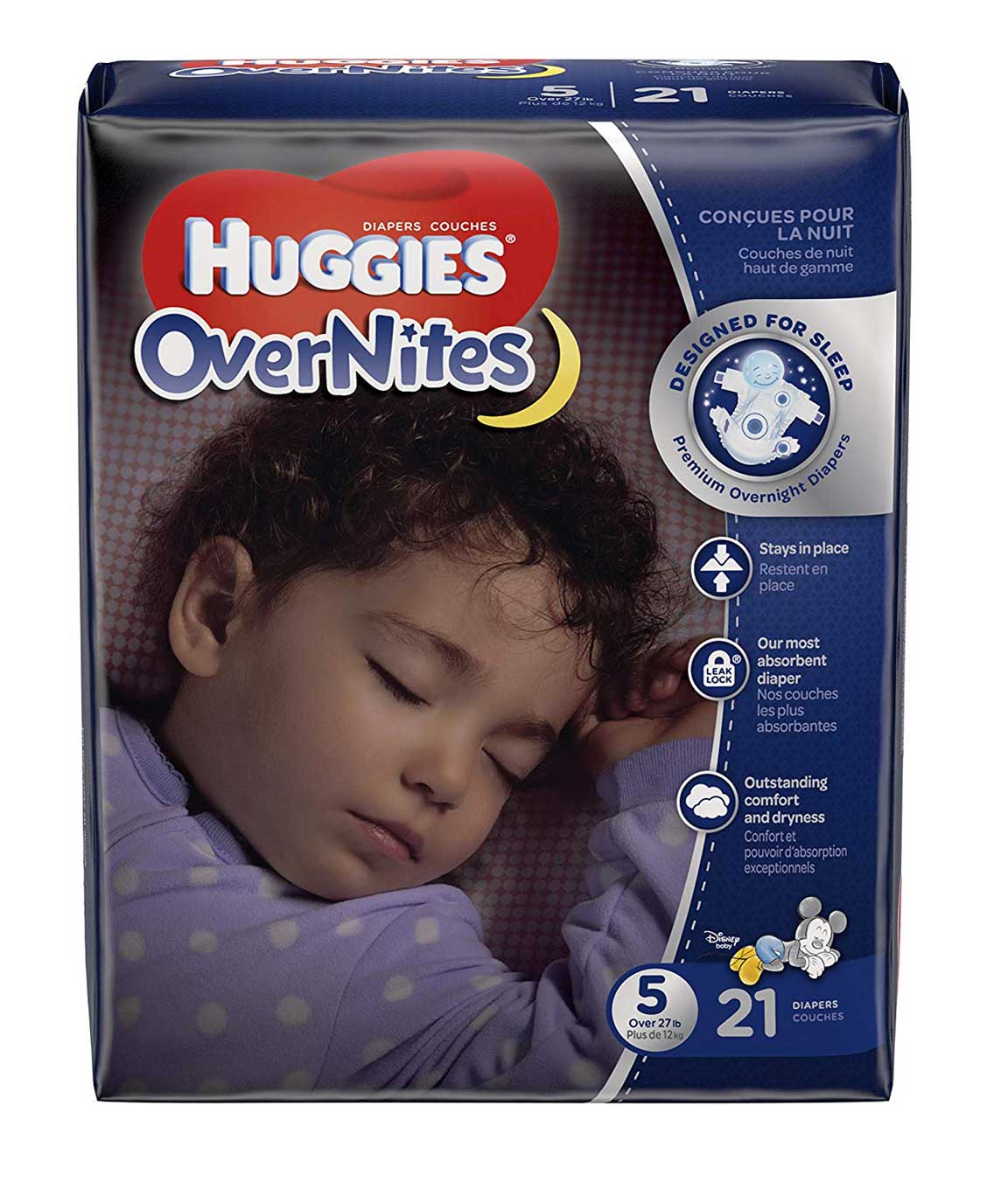 Huggies Overnites Diapers - Size 5 - 21 ct