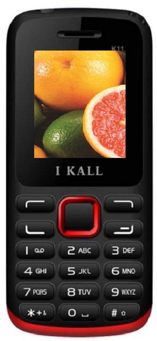 I KALL K11 1.8 Inch Dual Sim Basic Feature Mobile Phone- Red
