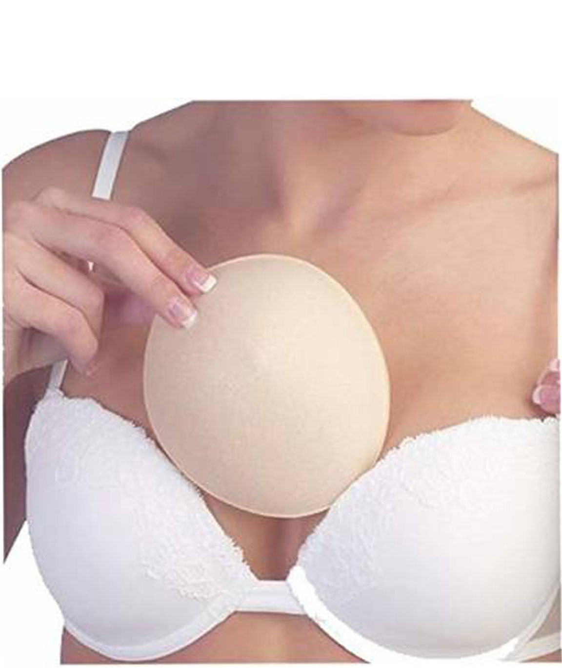I KING LYCRA, SILK, COTTONI KING PUSH UP BRA PADS (WHITE, BROWN, MULTICOLOR PACK OF 2) 