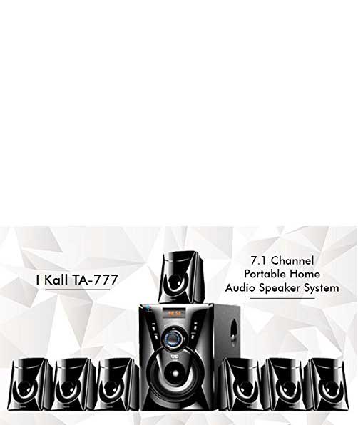IKALL 7. 1 Channel Bluetooth Multimedia Home Theater System