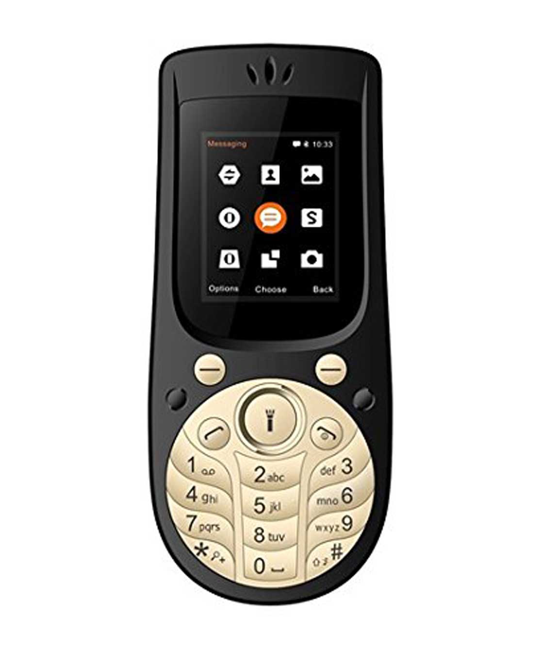 IKALL K18 Mobile, 1.8-inch(Black)
