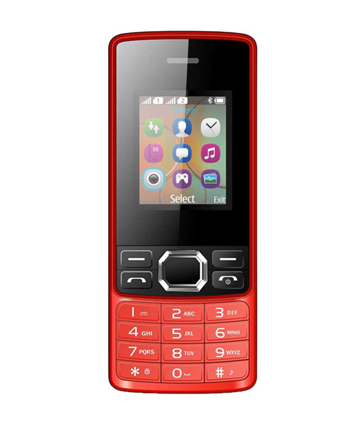 IKALL K25 1.8 inch/4.6 Cm Phone (Dual Sim, Red)