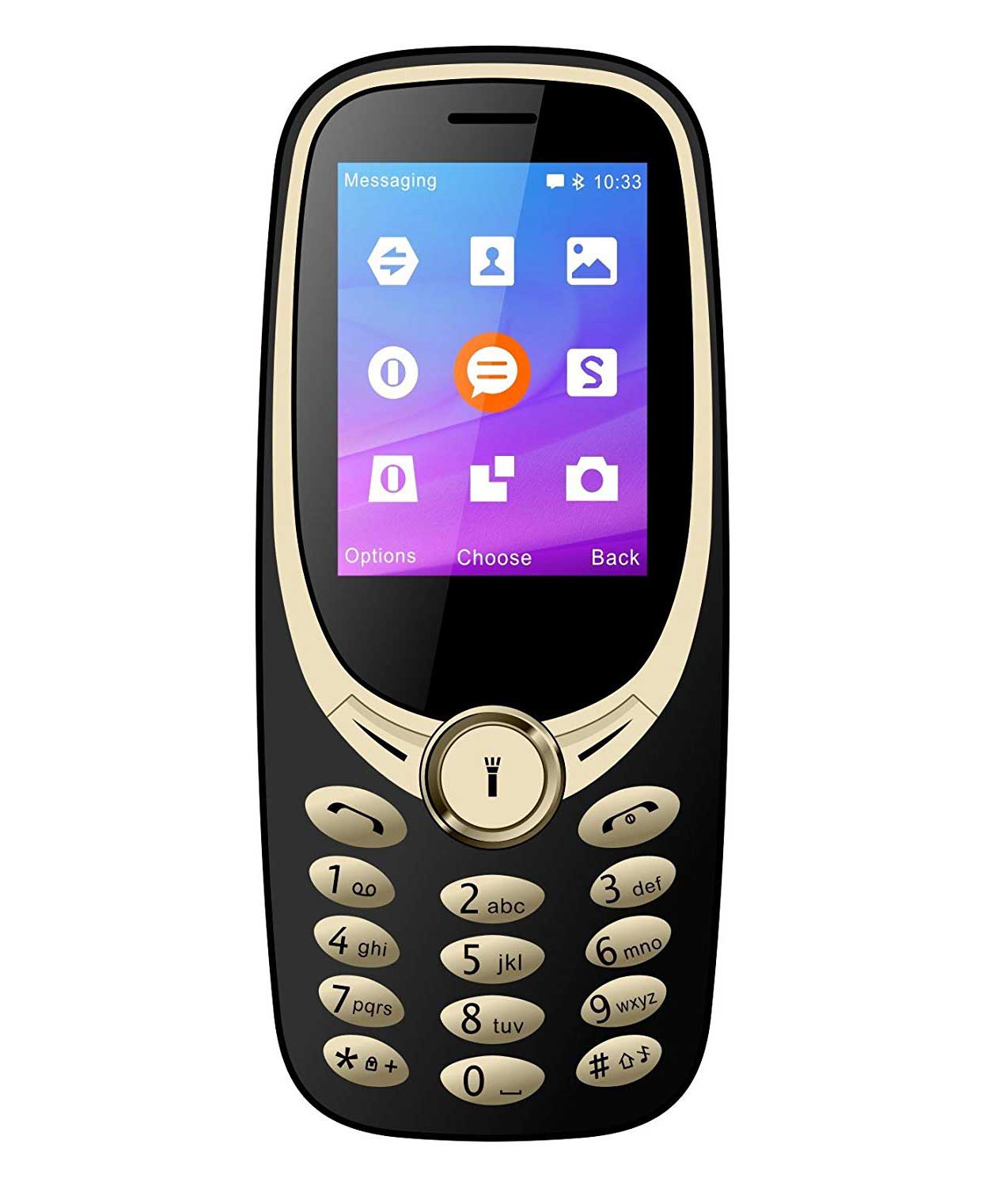 IKALL K3311 Mobile Phone - 64MB, 0.3 MP (Black)