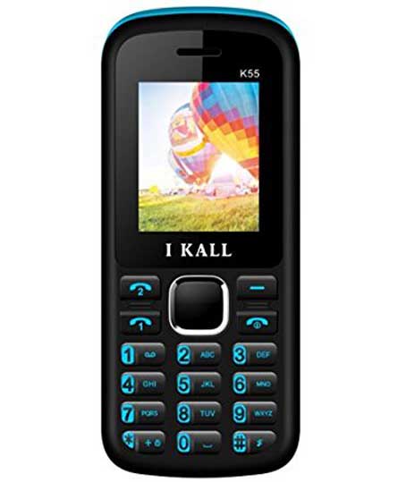IKALL K55 1.8 inch Dual Sim Mobile (Black & Blue)