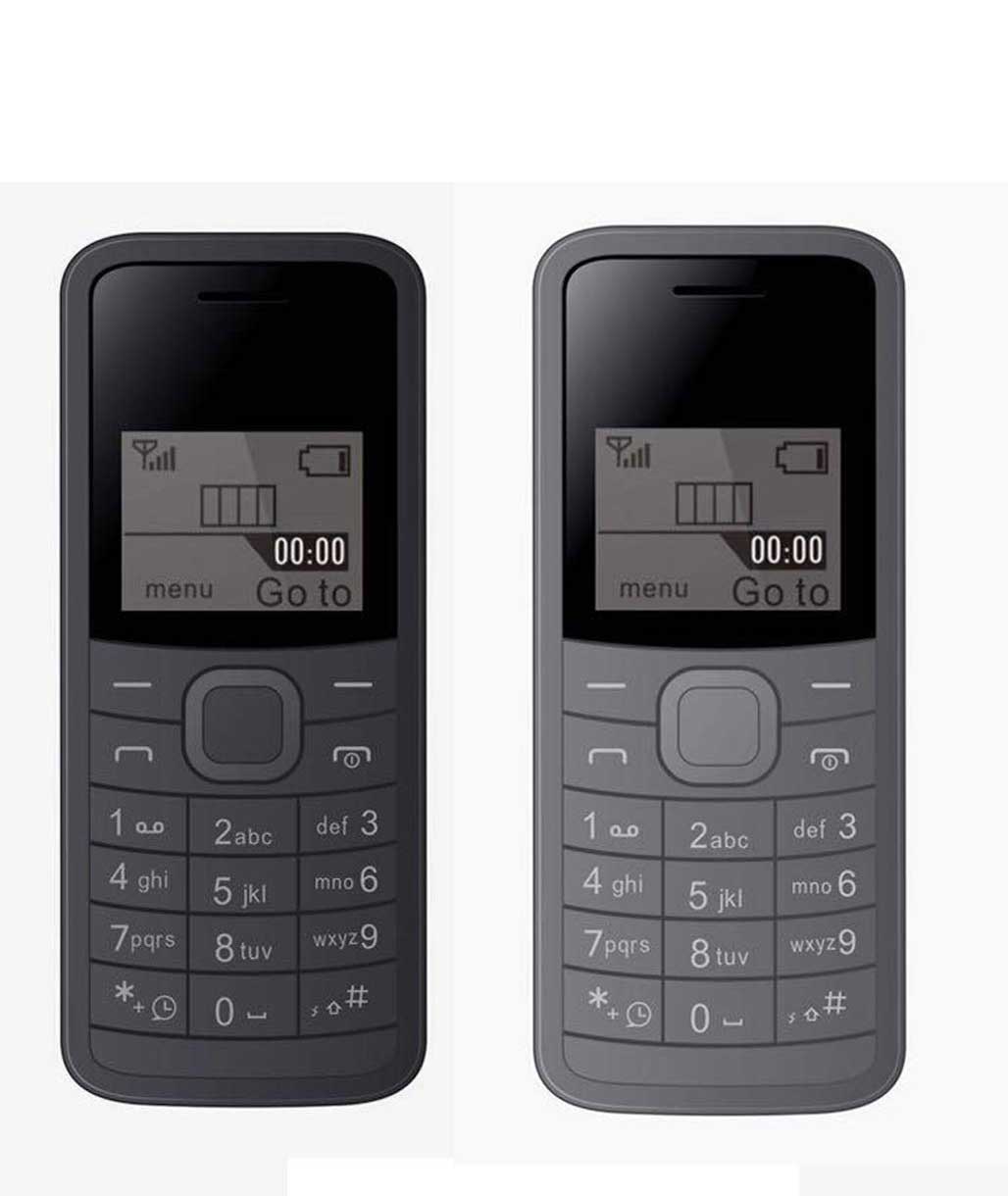 IKALL K73 1.44 inch/3.65 Cm Single Sim Feature Phone Combo (Black + Grey)