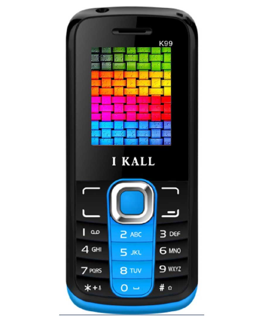 IKALL K99 Dua Sim Mobile (Blue)