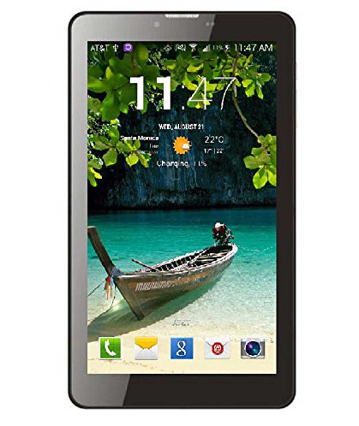 IKALL N2 512 4GB Dual Sim 3G Calling Tablet with 3000 mAh Battery Capacity (Black)