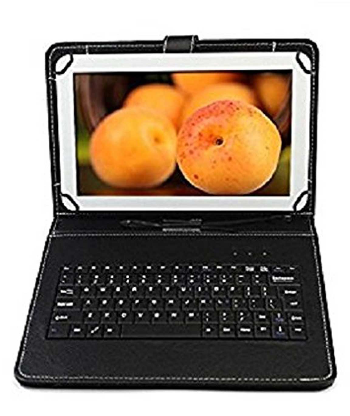 IKALL N2 (512 + 4GB,White,Dual Sim) 3G Calling Tablet with 2800 mAh Battery Capacity with Keyboard