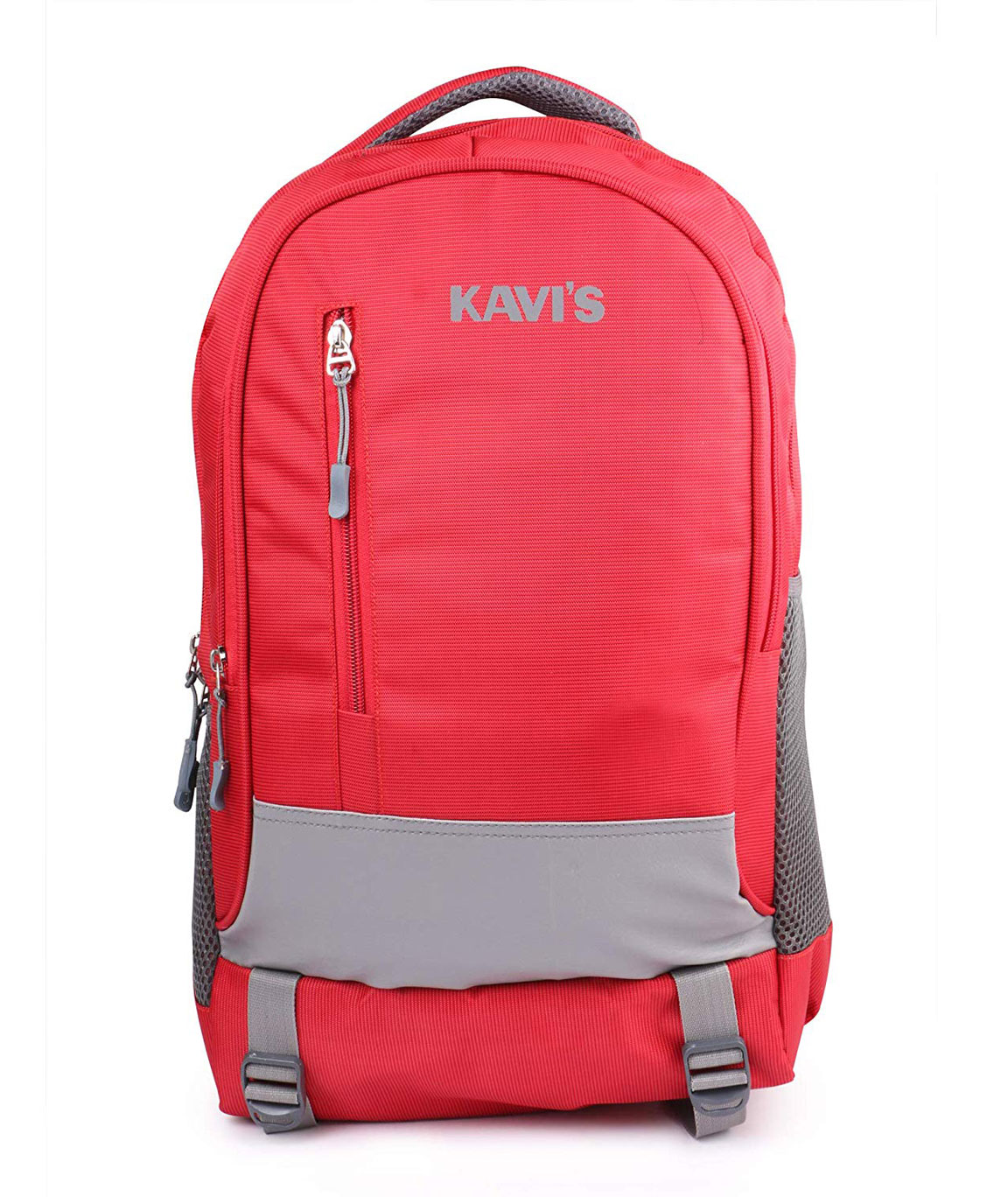 Kavi`s 18 Inch Nylon Polyester Laptop Backpack (Red)