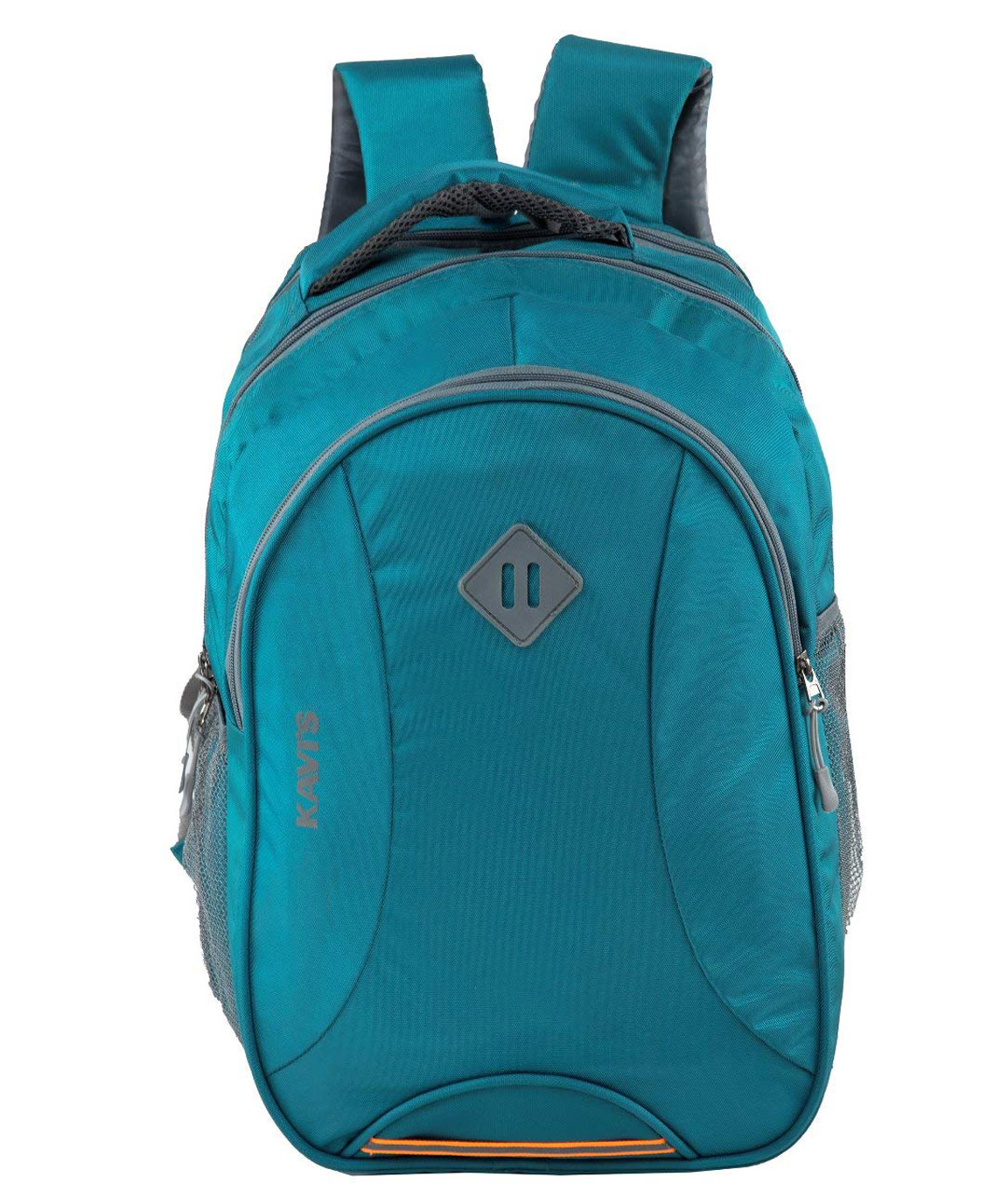 Kavi`s Unisex Polyester and Nylon 17-inch Laptop Backpack with Rain Cover (Sky Blue)