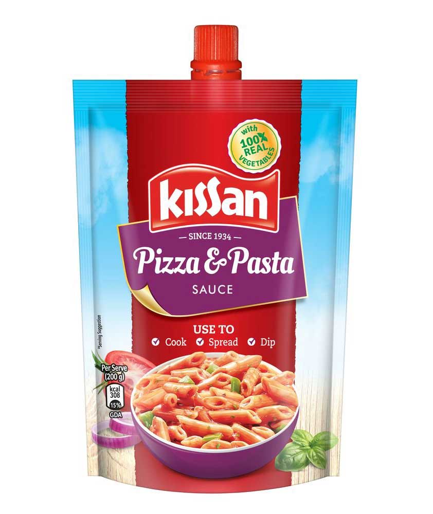 Kissan Sauce, Pizza and Pasta, 200gm