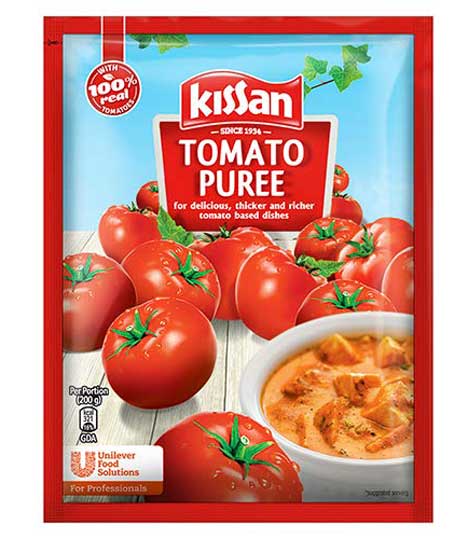 Kissan Tomato Puree 1kg, Pack of 3