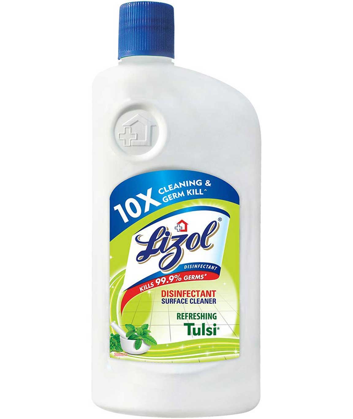 Lizol Disinfectant Surface and Floor Cleaner - 975 ml (Tulsi)