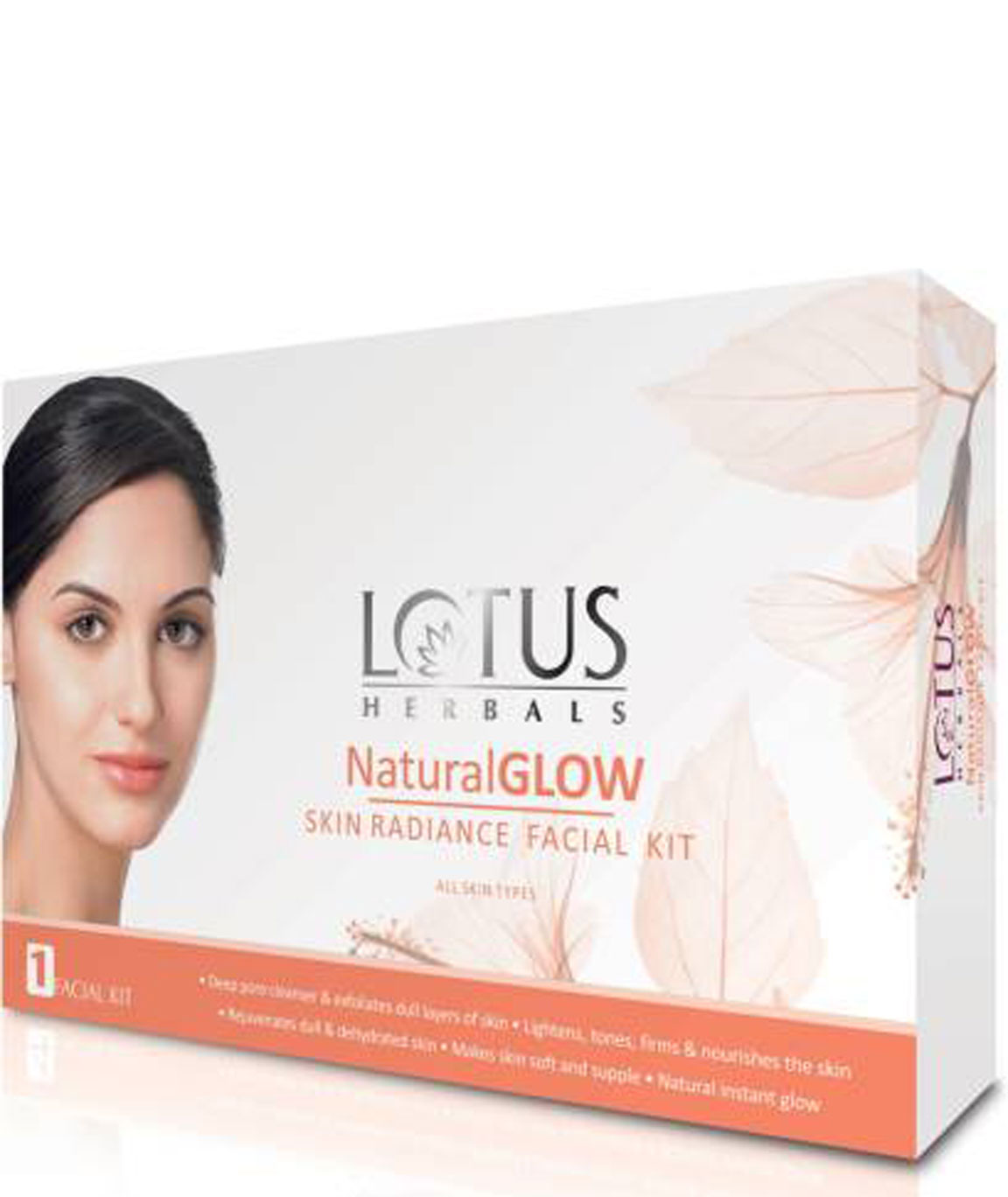 Lotus Herbals Natural Glow Kit Skin Radiance 1 Facial Kit 170gm