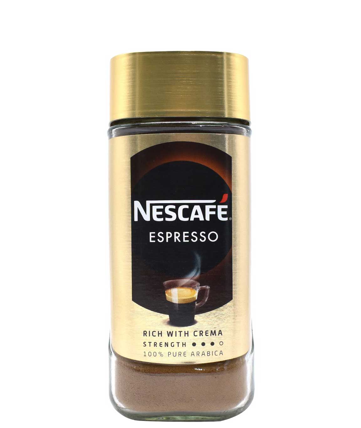 Nescafe Espresso Rich with Cream Coffee, Strength 3 - 100g
