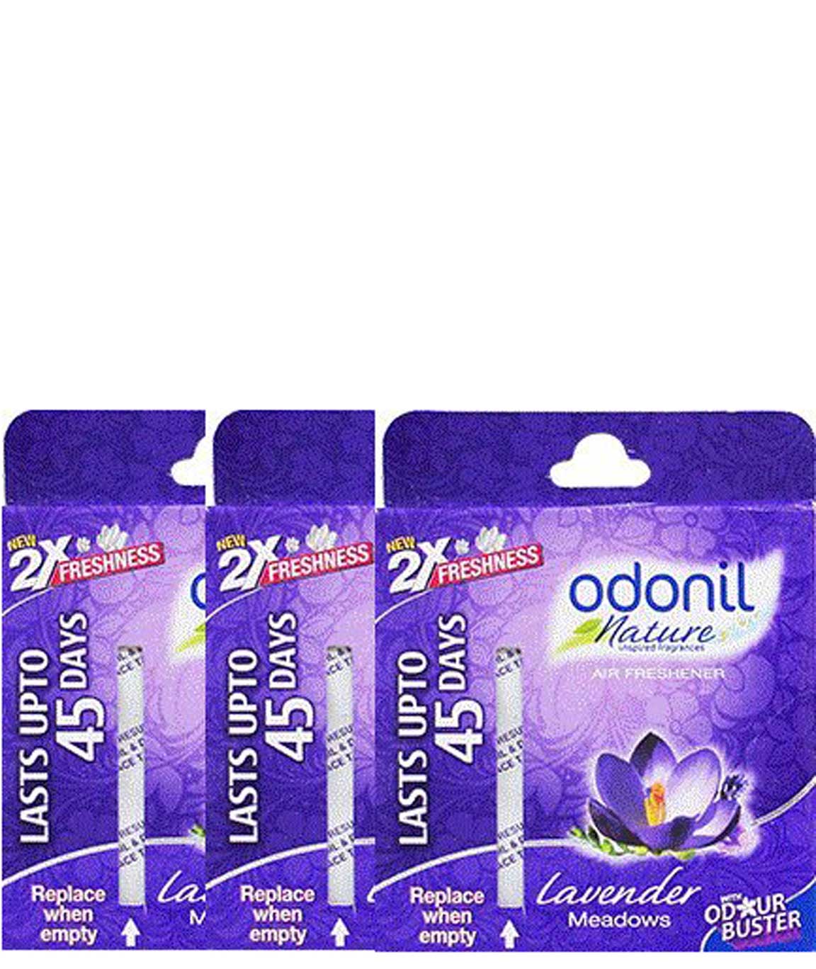 Odonil Air Freshener - 75 gm (Lavender Meadows, Pack of 3)