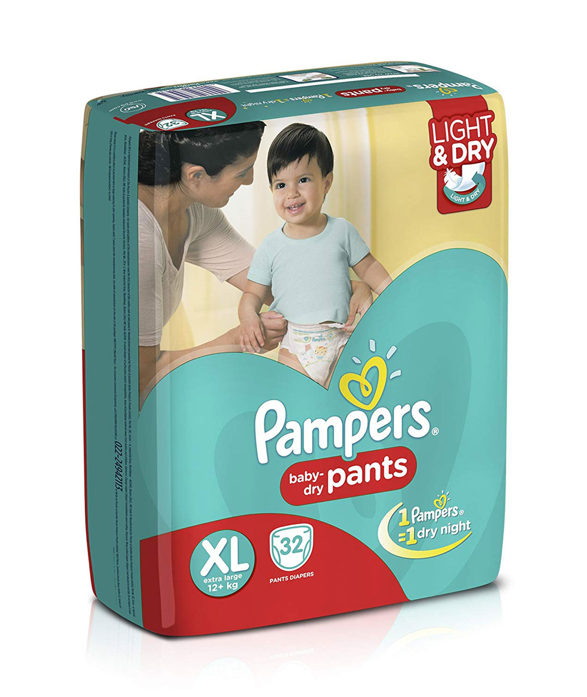 Pampers Extra Large Size Diaper Pants (32 Count)