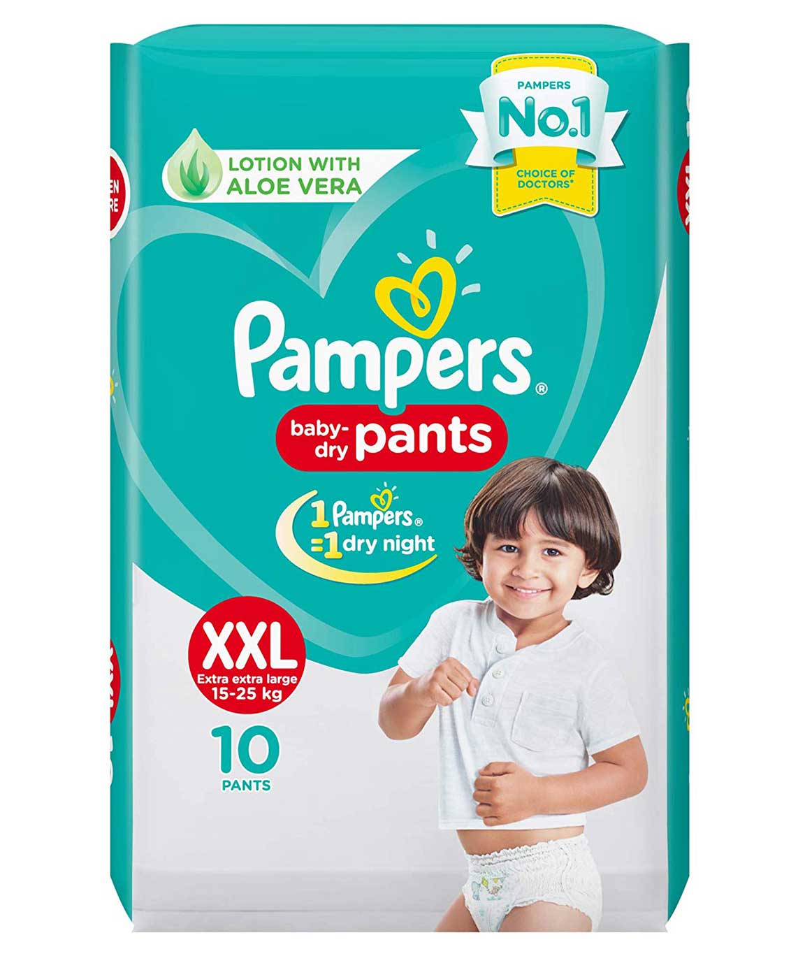 Pampers New Diapers Pants, XX-Large (10 Count)