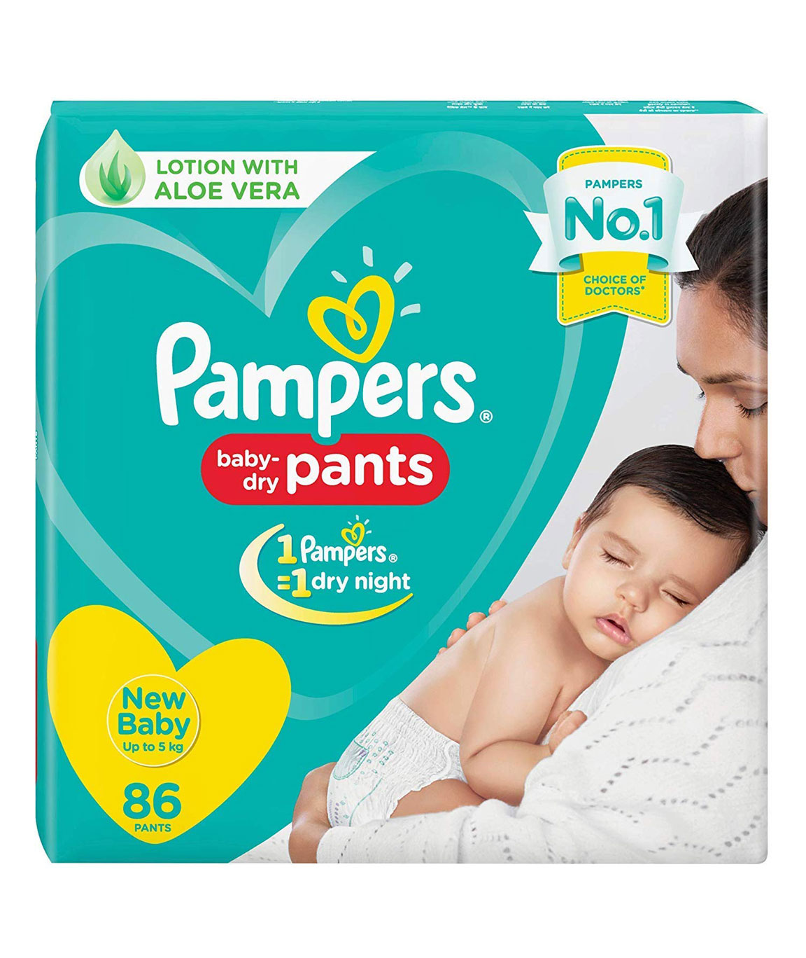 Pampers Small Size Diapers Pants (86 Count)