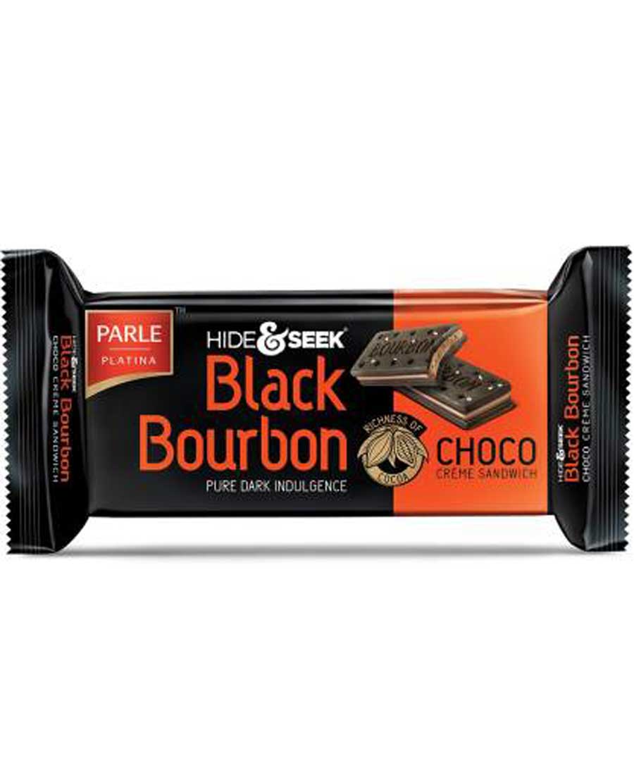 PARLE Hide and Seek Black Bourbon Choco Creme Sandwich