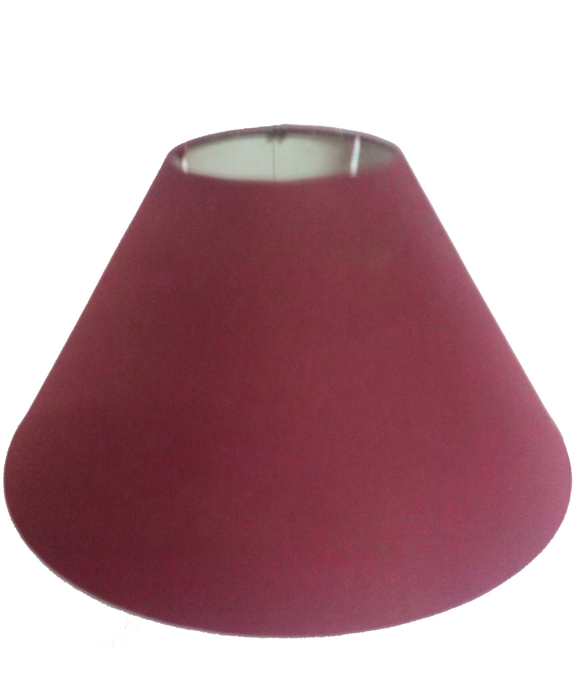 RDC 10 Inches Round Plain Maroon Lamp Shade For Table Lamp