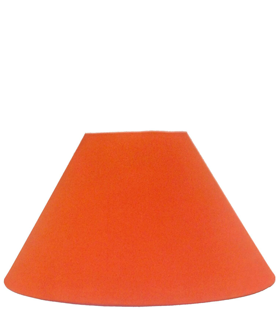 RDC 10 Inches Round Plain Orange Lamp Shade For Table Lamp