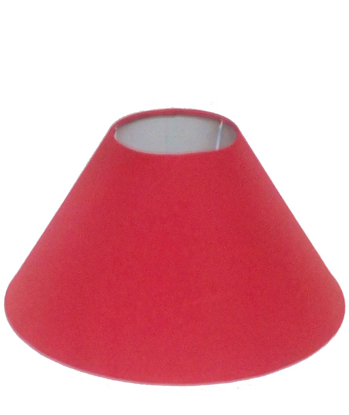 RDC 10 Inches Round Plain Red Lamp Shade For Table Lamp