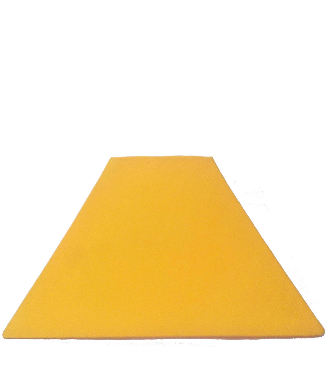 RDC 10 Inches Square Plain Yellow Lamp Shade for Table Lamp