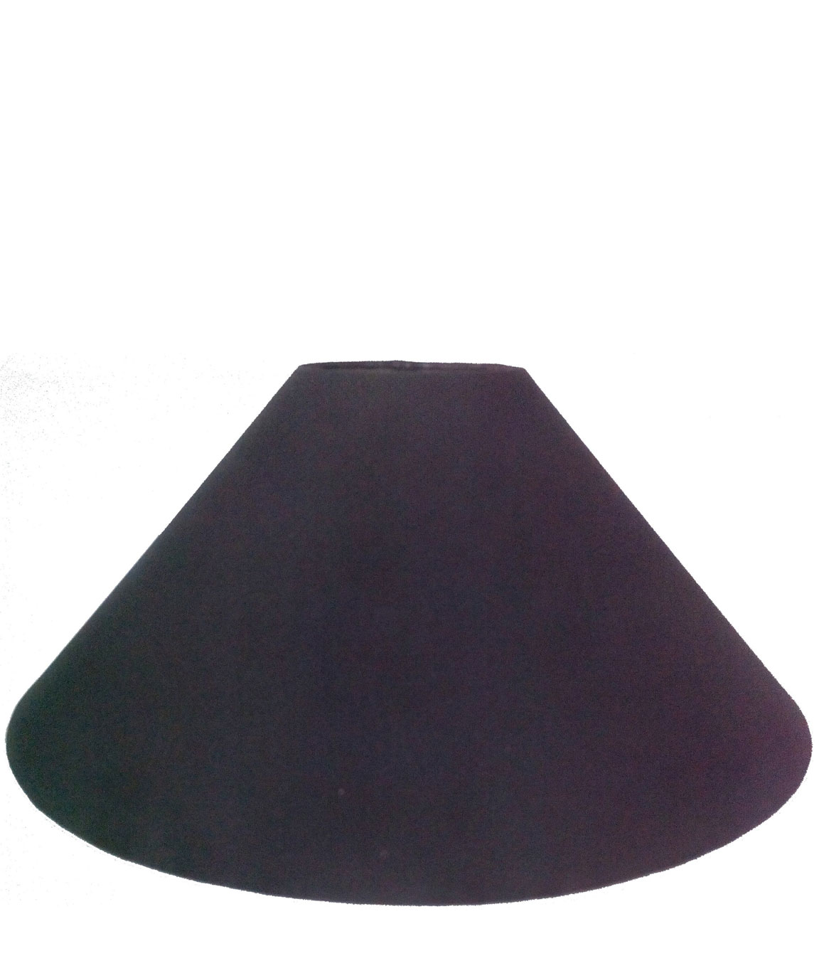 RDC 13 Inches Round Plain Black Lamp Shade for Table Lamp