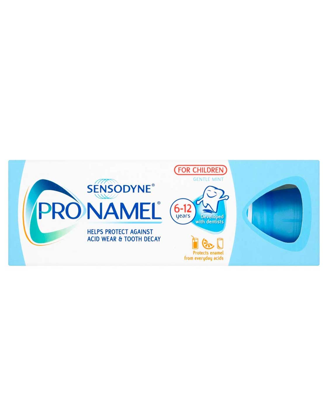 Sensodyne Pronamel Toothpaste for Kids 6-12 Years, Enamel Care, 50 ml