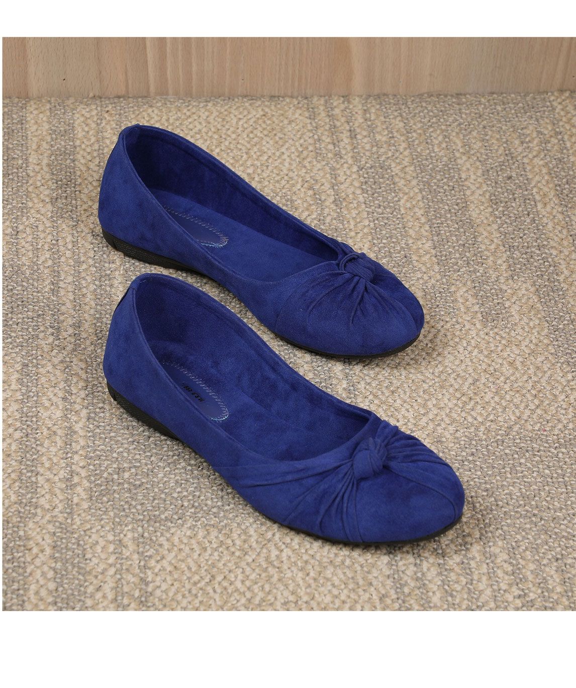 Sindhi Footwear Women`s Blue Rexin Casual Ballerinas