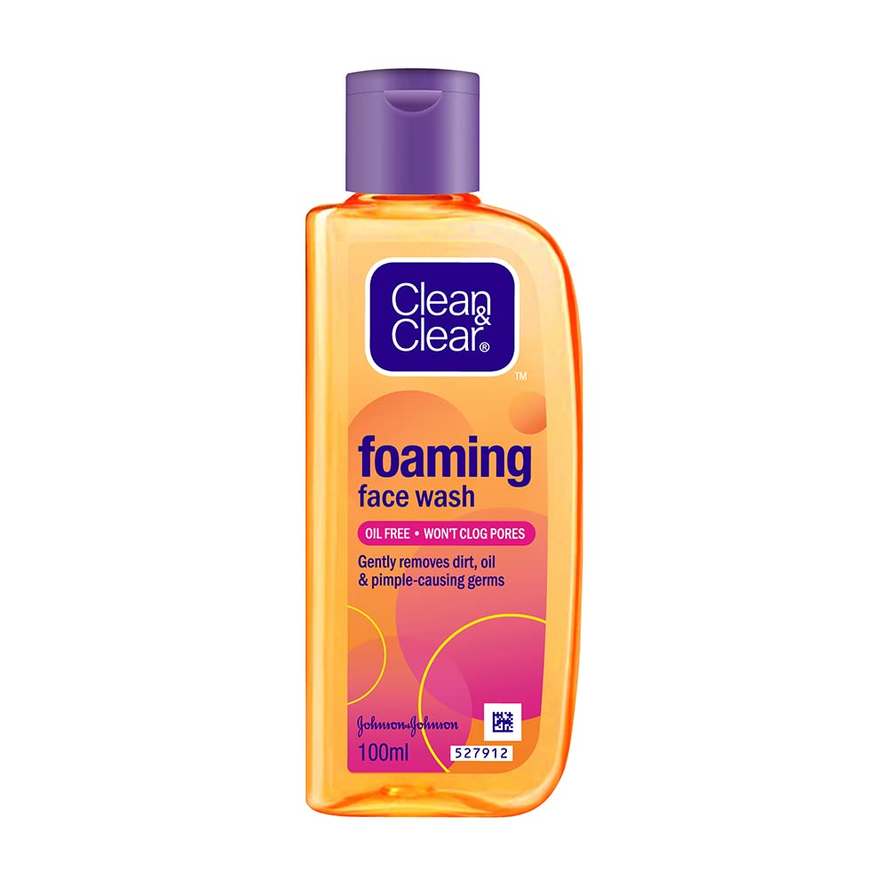 CLEAN CLEAR FOAMING FACE WASH 100ML