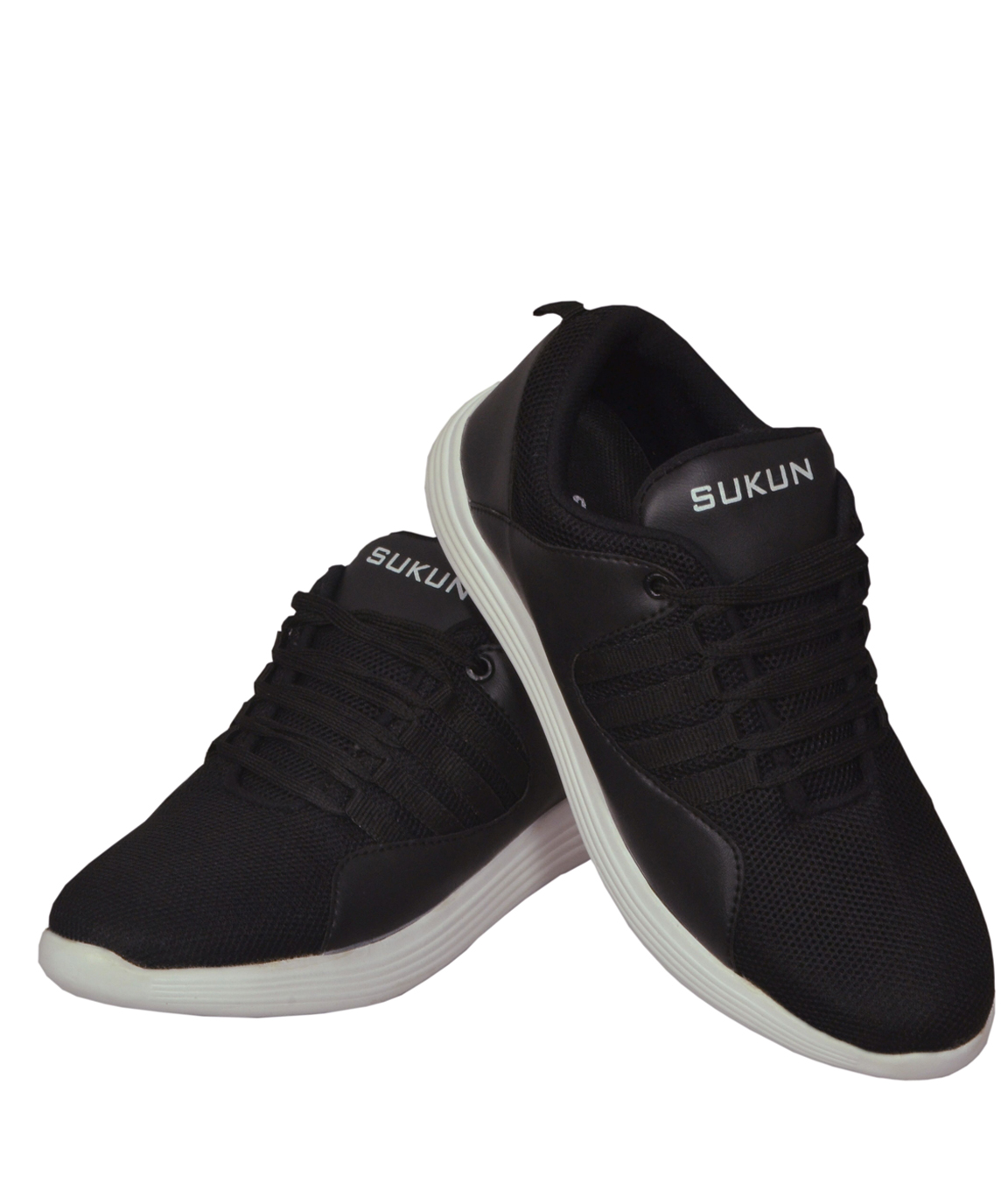 Sukun Black Sport Shoes