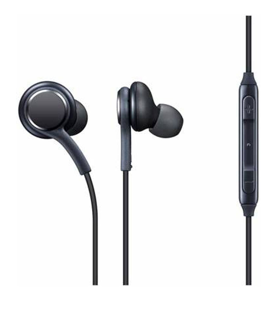 SUPERB QUALITY SOUND WIRED HEADSET WITH MIC (BLACK, IN THE EAR)