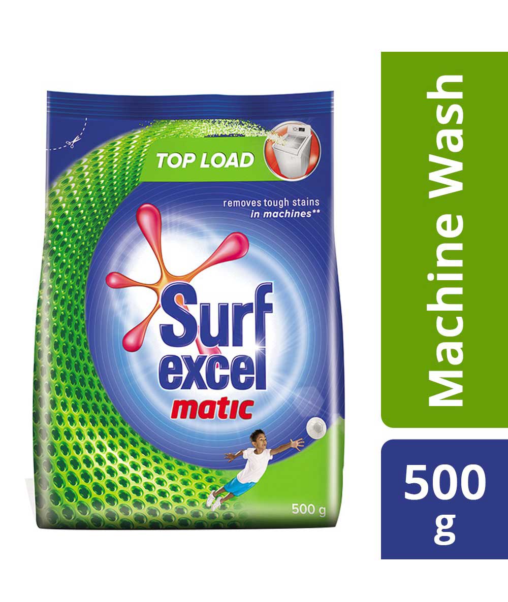 Surf Excel Matic Top Load Detergent Powder- 500 gm