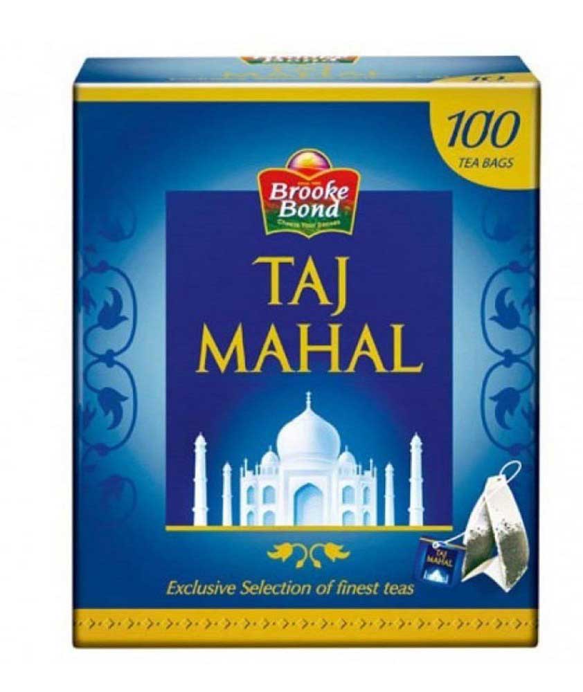 Taj Mahal Leaf Tea, 100 Tea Bags