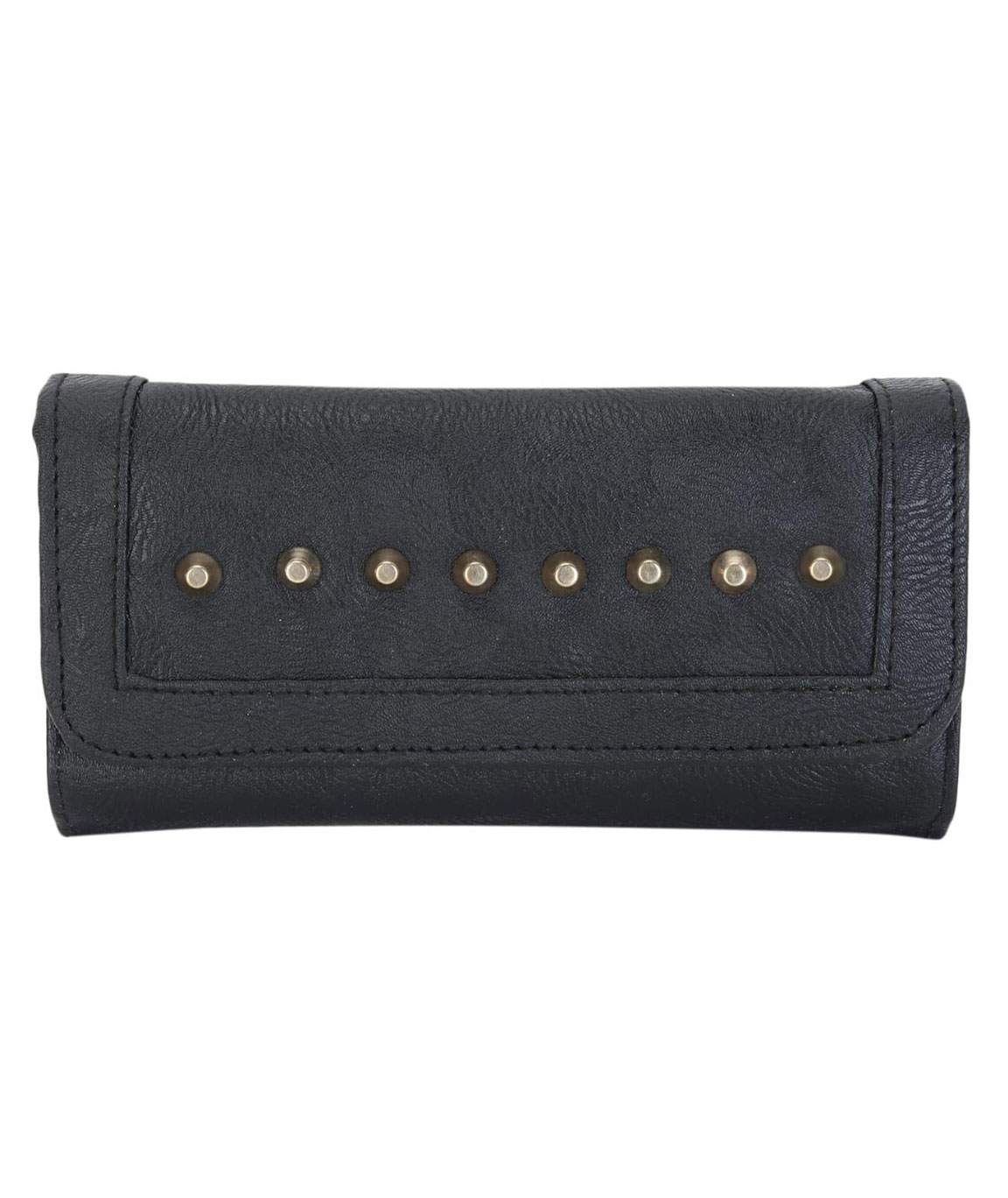 Talat Fashion Women`s Premium Clutch Wallet(black)