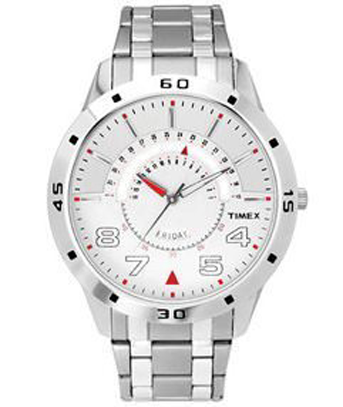 Timex Analog Silver Dial Men`s Watch - TW000U904