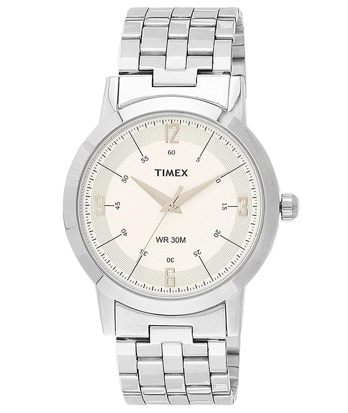 Timex Classics Analog White Dial Men`s Watch - TI000T10500