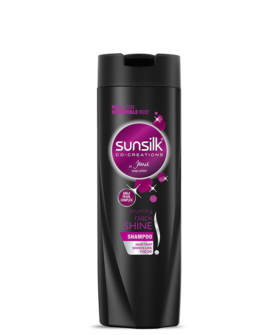 Sunsilk co-creation stunnig black shine shampoo 180 ml