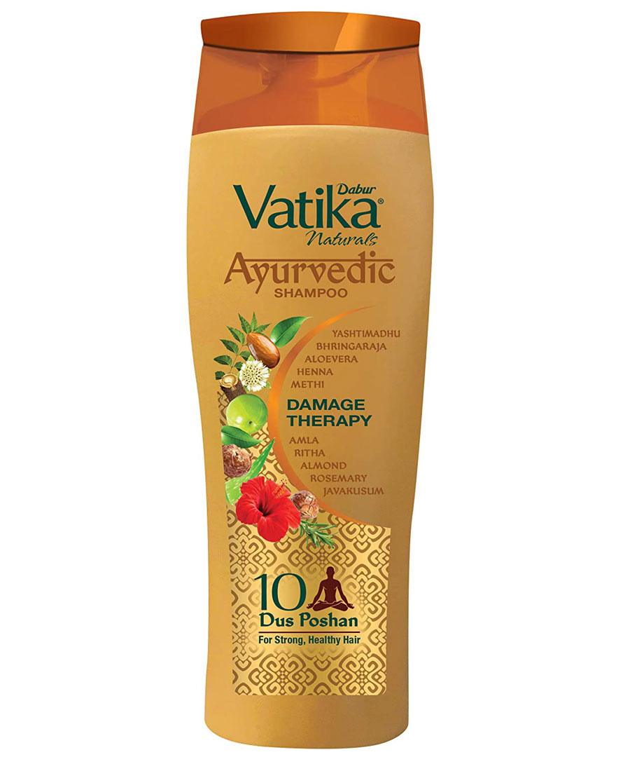 Vatika ayurvedic shampoo damage therapy 80ml