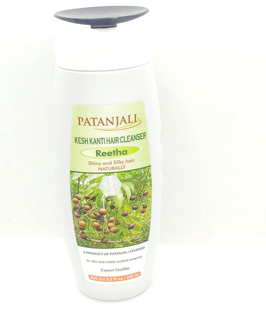 Patanjali kesh kanti reetha hair cleanser 200 ml