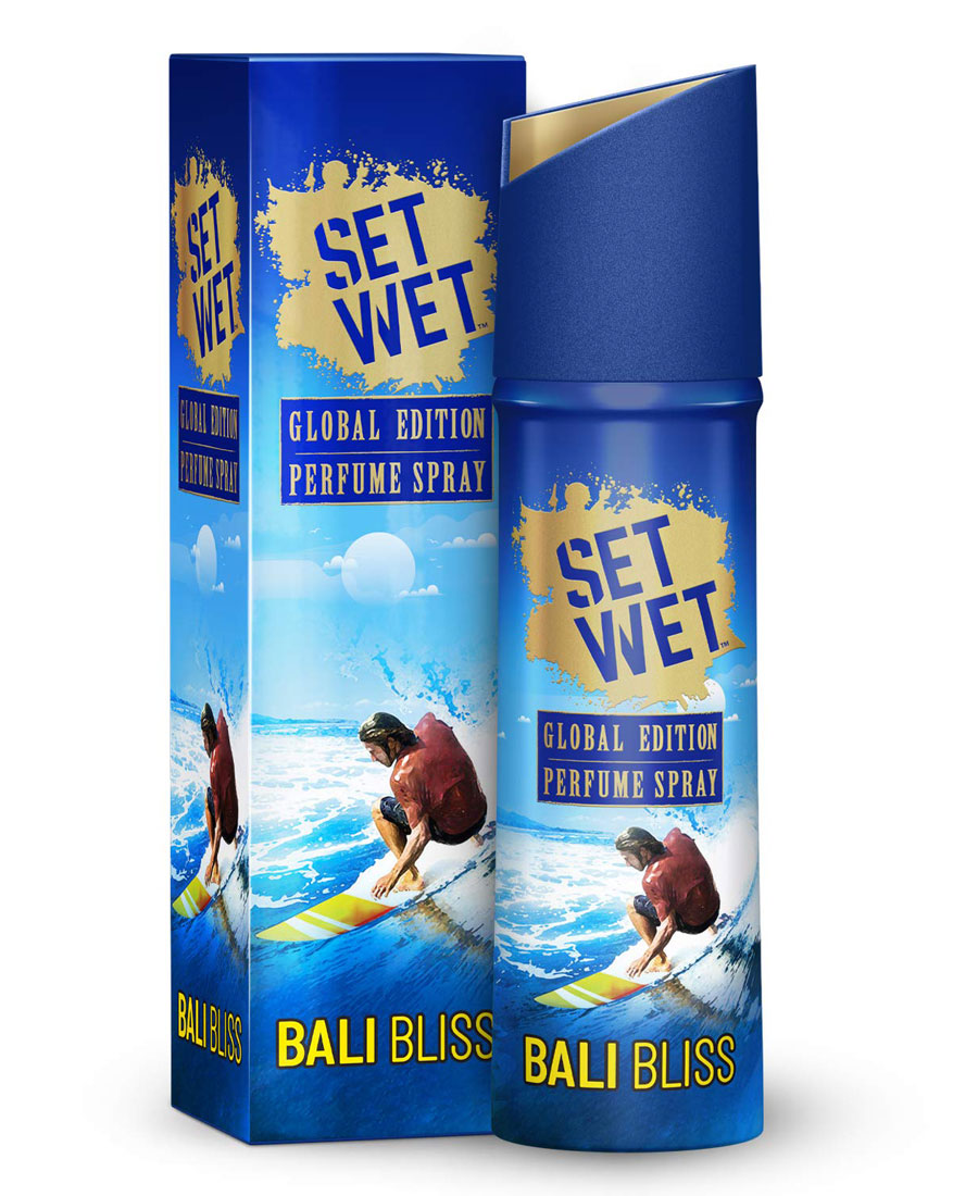 Set wet global edition perfume spray bali bliss 120ml